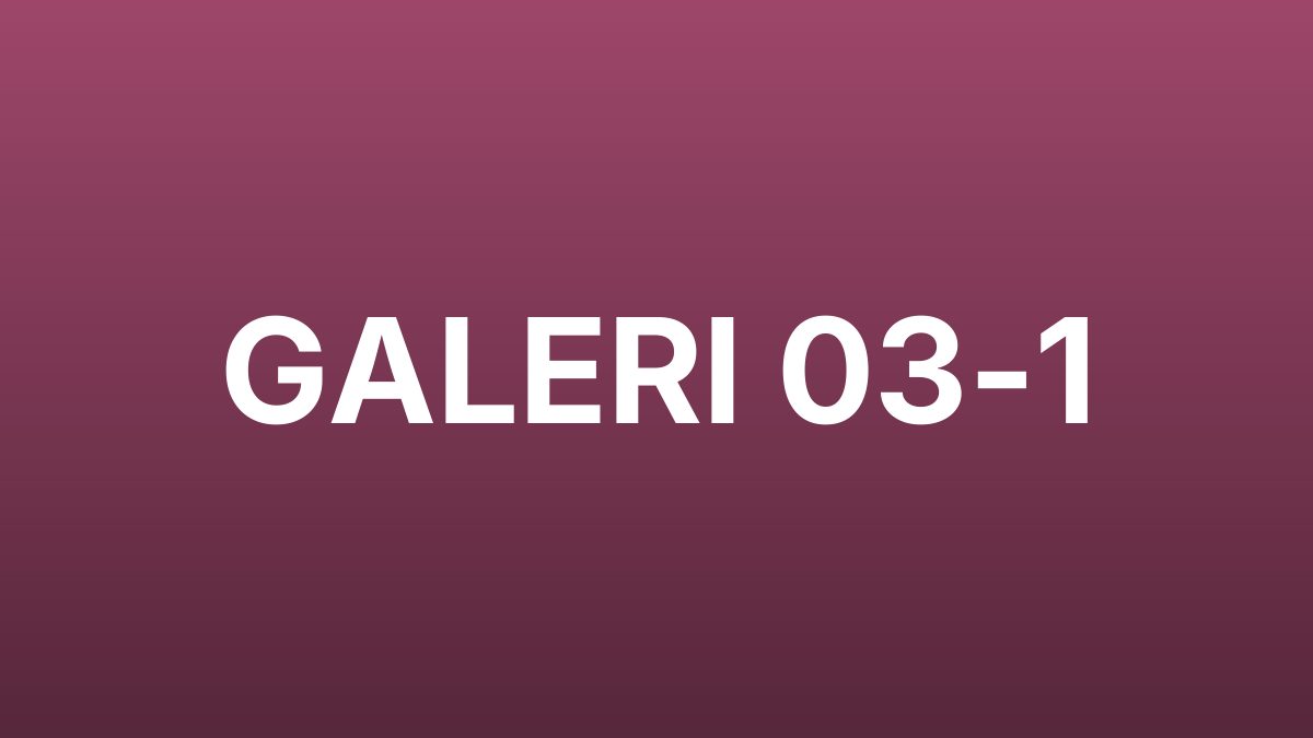 [DEMO] Galeri Pelatihan Pembimbing