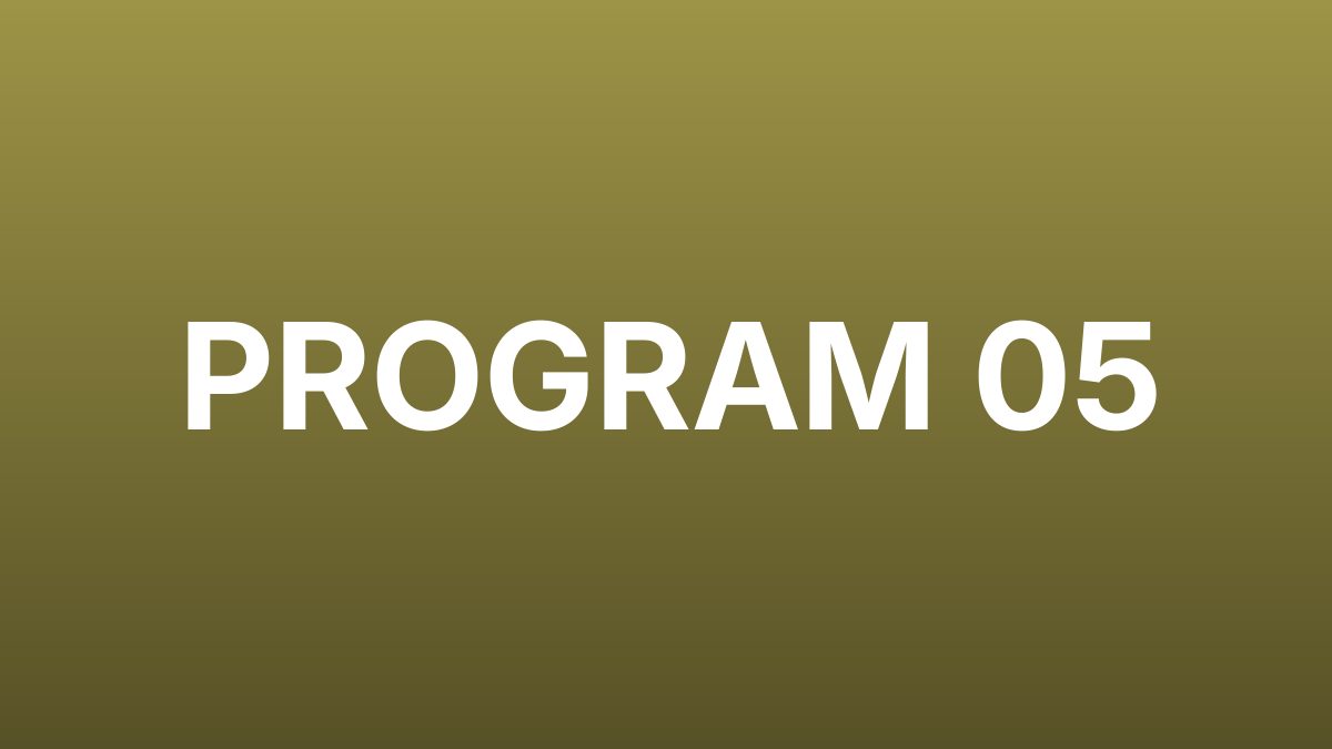 Program Image